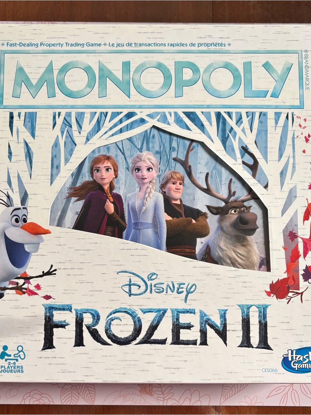 Frozen II Monopoly - NWOT